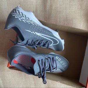 Nike React Vapor Ultrafly Elite 4 Men's Metal Baseball Cleats Size 10 Gray